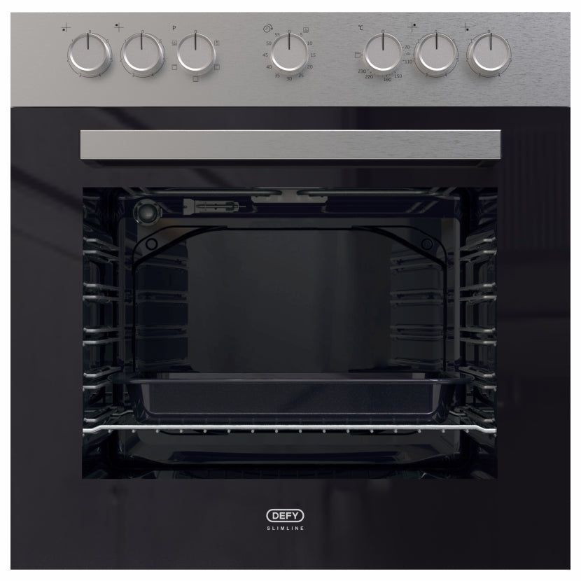 Defy - Slimline Oven - Inox - Undercounter